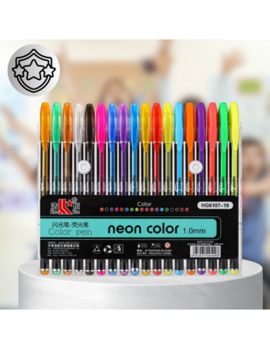 DŁUGOPISY KOLOROWE CIENKOPISY ŻELOWE...