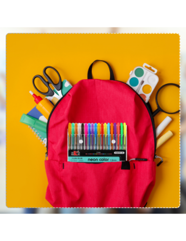 DŁUGOPISY KOLOROWE CIENKOPISY ŻELOWE...