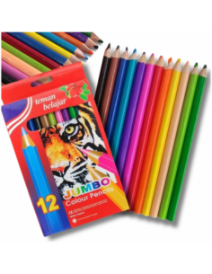 KREDKI OŁÓWKOWE GRUBE JUMBO...