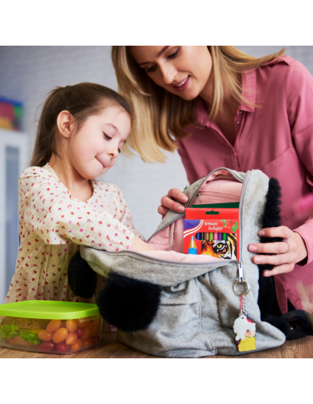 KREDKI OŁÓWKOWE GRUBE JUMBO 12 KOLORÓW