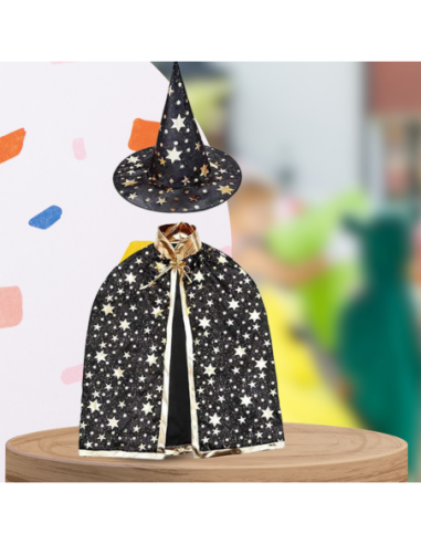 STRÓJ CZARODZIEJA MAGIKA HALLOWEEN...