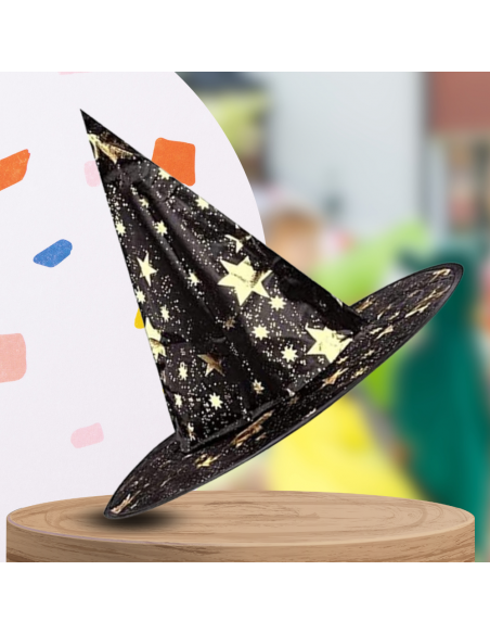 STRÓJ CZARODZIEJA MAGIKA HALLOWEEN KOSTIUM PELERYNA + KAPELUSZ