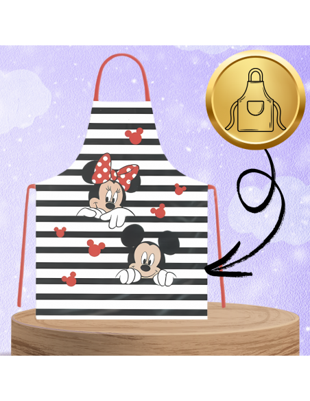 FARTUCH FARTUSZEK DZIECIĘCY DO PRAC KUCHENNY OCHRONNY MYSZKA MIKI MICKEY MINNIE