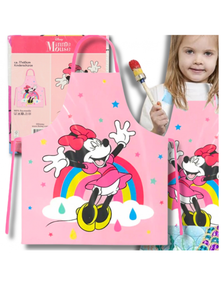 FARTUCH FARTUSZEK DZIECIĘCY DO PRAC KUCHENNY OCHRONNY MYSZKA MINNIE