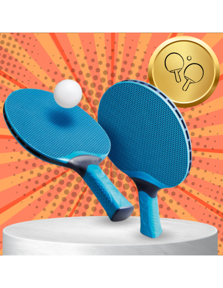 ZESTAW DO TENISA STOŁOWEGO PING PONG 2x PALETKI PIŁECZKI Z SIATKĄ ROZKŁADANĄ