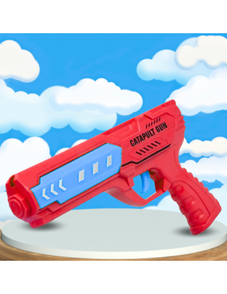 SAMOLOT Z WYRZUTNIĄ SZYBOWIEC STYROPIAN RZUTKA ZABAWKA PISTOLET LED