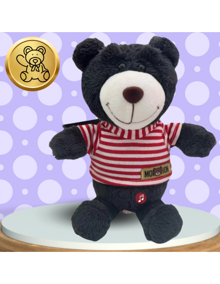 INTERAKTYWNY GADAJĄCY MIŚ PRZEDRZEŹNIACZ GADUŁA POWTARZA NAGRANE SŁOWA TAŃCZY