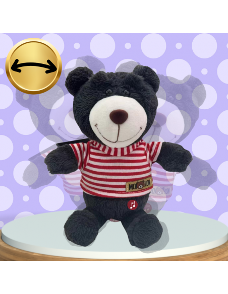 INTERAKTYWNY GADAJĄCY MIŚ PRZEDRZEŹNIACZ GADUŁA POWTARZA NAGRANE SŁOWA TAŃCZY