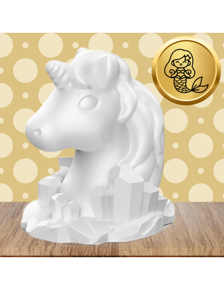 HODOWLA KRYSZTAŁÓW KRYSZTAŁY ZESTAW EDUKACYJNY JEDNOROŻEC DO MALOWANIA DIY