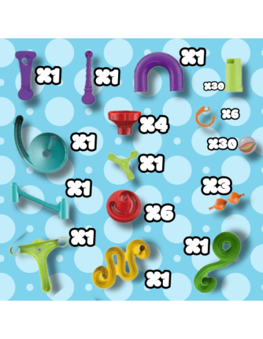 TOR KULKOWY DUŻY ZESTAW KULKI...