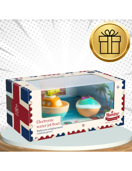 Statki pływające kolorowe łódeczki do wanny strzelające wodą dla dzieci