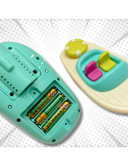 Statki pływające kolorowe łódeczki do wanny strzelające wodą dla dzieci