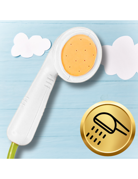 FONTANNA ZABAWKA EDUKACYJNA DO KĄPIELI WODY TRYSKAJĄCY WIELORYB 3 KOŃCÓWKI