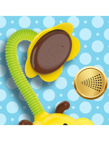 PRYSZNIC FONTANNA SŁONECZNIK PSZCZOŁA DO KĄPIELI ZABAWKA DLA DZIECI ZABAWKA