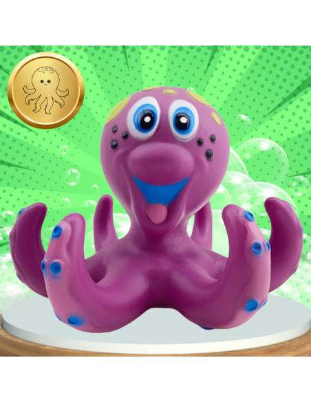 ZABAWKA OŚMIORNICZKA DO WANNY KĄPIELI WODNA PŁYWAJĄCA OŚMIORNICA DLA DZIECI
