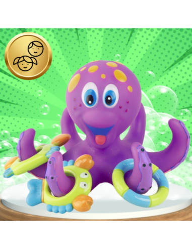 ZABAWKA OŚMIORNICZKA DO WANNY KĄPIELI...