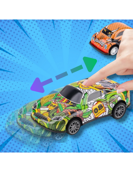 DUŻY ZESTAW SAMOCHODÓW METALOWE RESORAKI W WALIZCE AUTKA Z NAPĘDEM 50szt