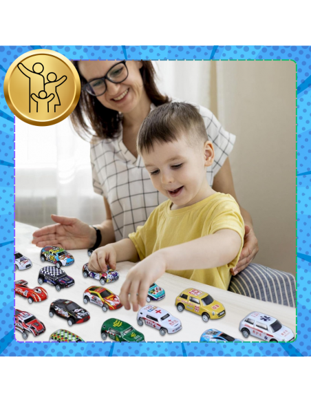 DUŻY ZESTAW SAMOCHODÓW METALOWE RESORAKI W WALIZCE AUTKA Z NAPĘDEM 50szt