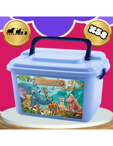 FIGURKI ZESTAW ZWIERZĄTEK ZOO FIGUREK...