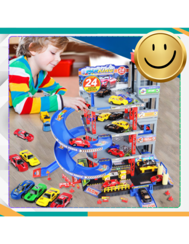 DUŻY PARKING GARAŻ PIĘTROWY AUTA...