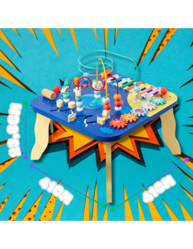 Muzyczny Stolik Drewniany...