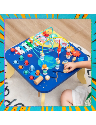 Muzyczny Stolik Drewniany...