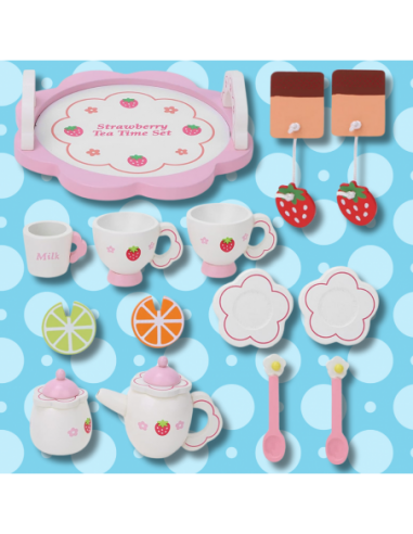 Drewniany Serwis dla Dzieci do...