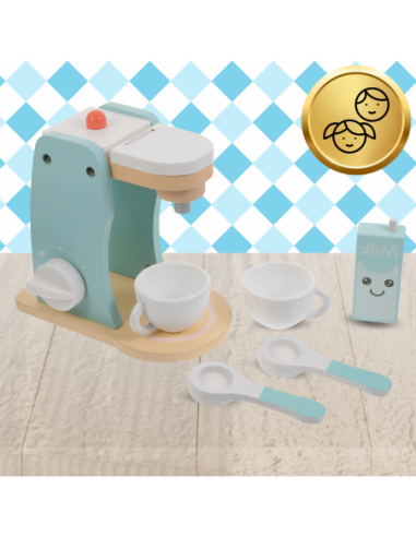 DREWNIANY EKSPRES DO KAWY AKCESORIA...