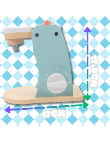 DREWNIANY EKSPRES DO KAWY AKCESORIA...