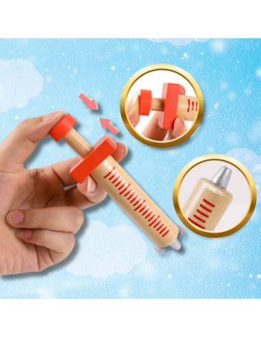 DOKTOR DREWNIANY ZESTAW LEKARSKI...