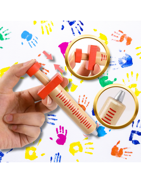 DOKTOR DREWNIANY ZESTAW LEKARSKI LEKARZ STETOSKOP STRÓJ DLA DZIECI