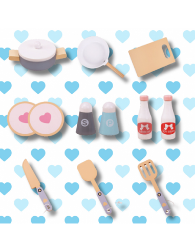 Duża Drewniana Kuchnia Dla Dzieci...