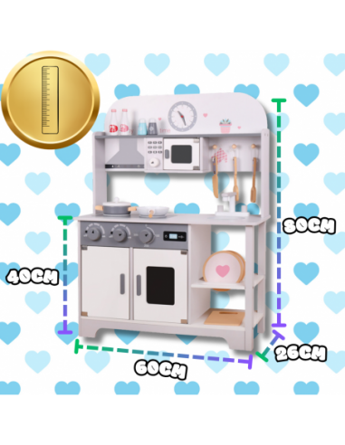 Duża Drewniana Kuchnia Dla Dzieci...