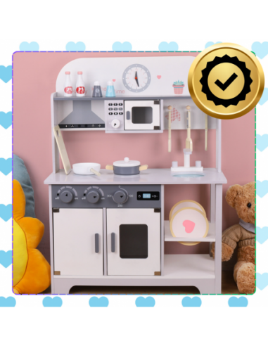 Duża Drewniana Kuchnia Dla Dzieci...