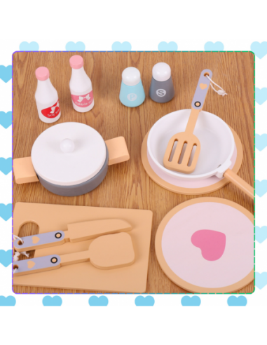 Duża Drewniana Kuchnia Dla Dzieci...