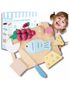 Drewniany Duży Zestaw Do...