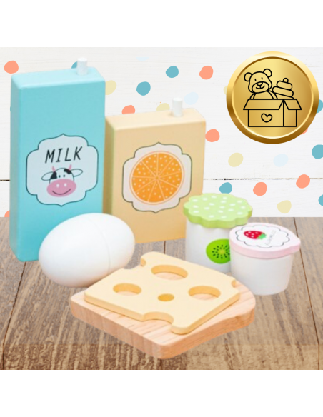 Drewniany Zestaw śniadanie Krojenie dla Dzieci Zabawka Kanapka Edukacyjna