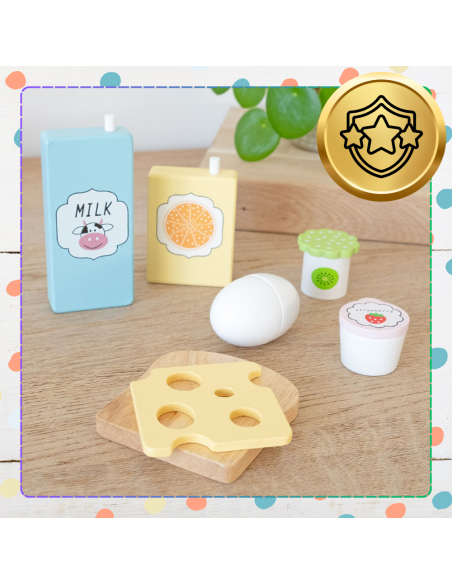 Drewniany Zestaw śniadanie Krojenie dla Dzieci Zabawka Kanapka Edukacyjna