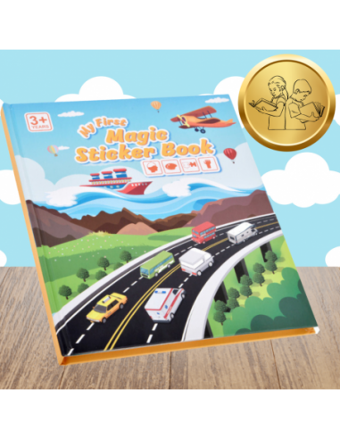 Książeczka z Naklejkami Pojazdami...