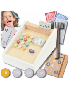 Drewniana Kasa Fiskalna...