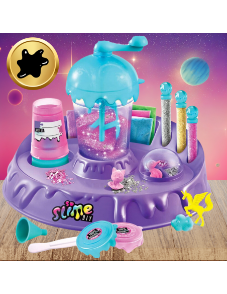 DUŻY ZESTAW DLA DZIECI FABRYKA DO ROBIENIA SLIME GLUTÓW BROKAT AKCESORIA