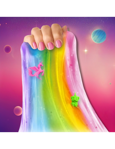 DUŻY ZESTAW DLA DZIECI FABRYKA DO ROBIENIA SLIME GLUTÓW BROKAT AKCESORIA