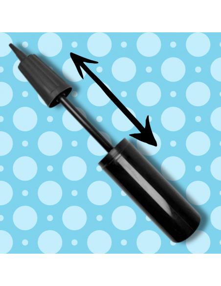 CZARNA POMPKA RĘCZNA IDEALNA DO NADMUCHIWANIA SKOCZKÓW BALONÓW MAŁA