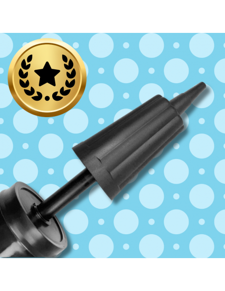 CZARNA POMPKA RĘCZNA IDEALNA DO NADMUCHIWANIA SKOCZKÓW BALONÓW MAŁA