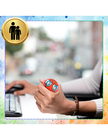 PIŁECZKI SENSORYCZNE ANTYSTRESOWE 12 SZT GNIOTKI DLA DZIECI I DOROSŁYCH