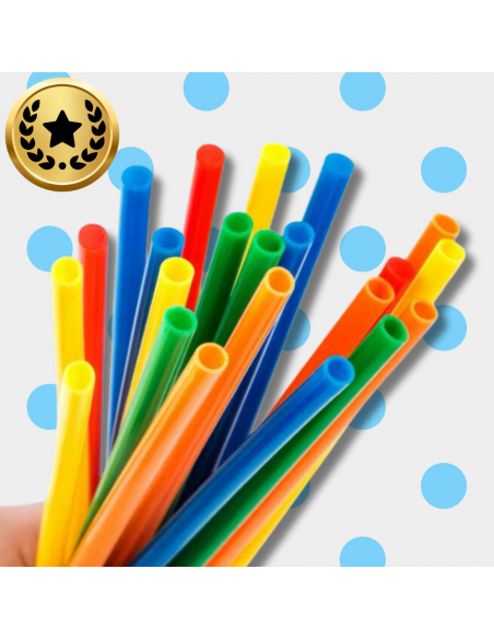 ZESTAW KLOCKÓW KONSTRUKCYJNYCH 800 ELEMENTÓW KREATYWNE SŁOMKI DLA DZIECI