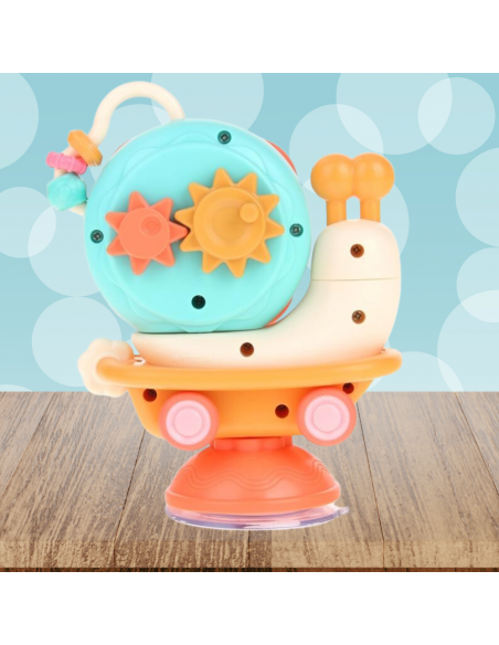 INTERAKTYWNY EDUKACYJNY ŚLIMAK ZABAWKA 4w1 JEŻDŻĄCY SENSORYCZNY DLA DZIECI