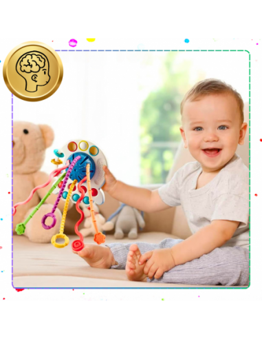 ZABAWKA SENSORYCZNA DLA NIEMOWLAKA 4...