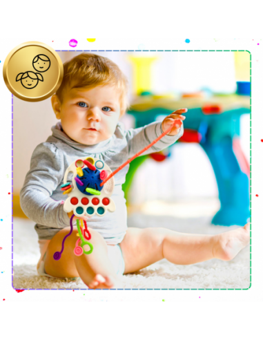 ZABAWKA SENSORYCZNA DLA NIEMOWLAKA 4...