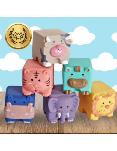 Miękkie kreatywne klocki sensoryczne...